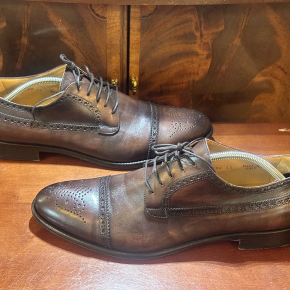 Curatore Captoe Lace Up Dress Shoes - Picture 6 of 8